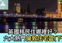 英國移民住哪裡好?六大熱門倫敦住宅區(下)